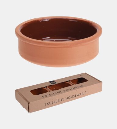 Terracotta 3-piece Ramekin Set