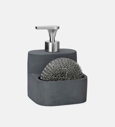 Cement Loofah Soap Dispenser