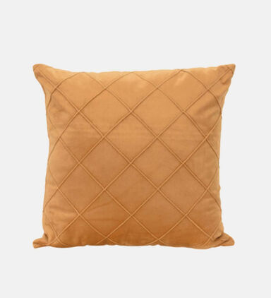 Checkered Square-shape Filled And Vaccumed Cushion