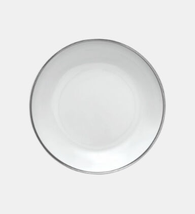 Galon Platine Porcelain Soup Plate