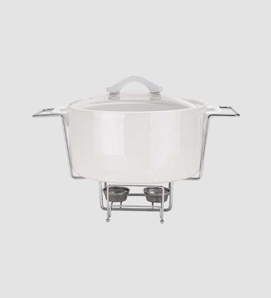 Porcelain Round Food Warmer 30.5 Cm