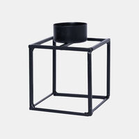 Matt Metal Tealight Holder10 X 8 Cm