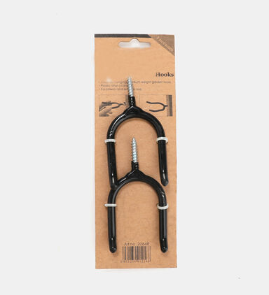 Garden Tool Hooks 2-piece Set