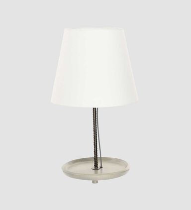 Concrete Base Table Lamp 3-pins