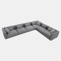 Louis Fabric Corner Sofa