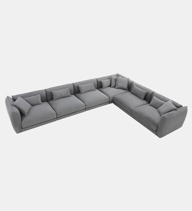 Louis Fabric Corner Sofa