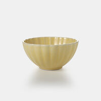 Stoneware Ribbed Bowl