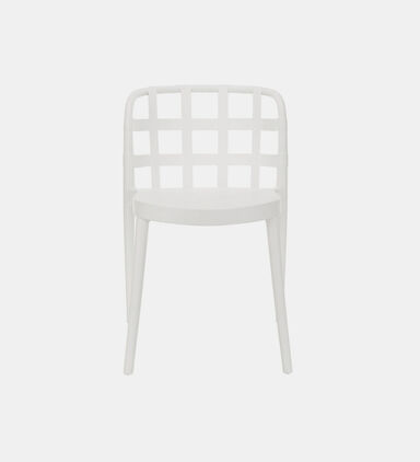 Plastic Square Back Chair