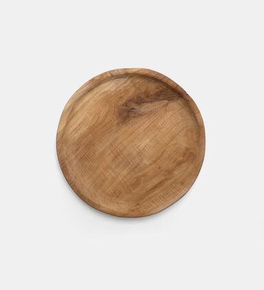 Teak Wood Dinner Plate