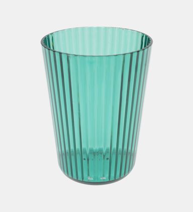 Plastic Ribbed Drinking Mug