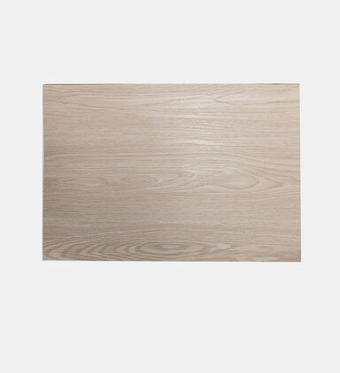 Polyvinyl Wood Square Placemat