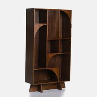 Pillar Mango Wood Books Rack