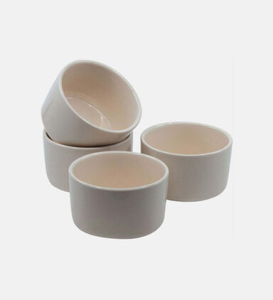 Scandi Stoneware Ramekin Set 10x6 Cm