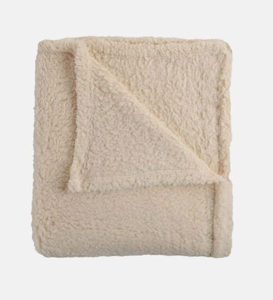 Sherpa Fleece Plush-effect Throw