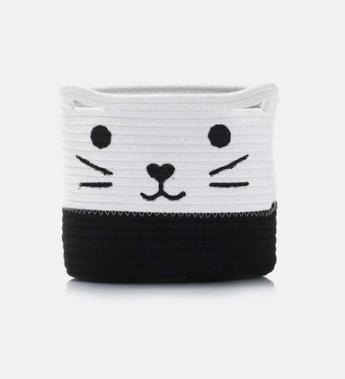 Cat Head Cotton Basket