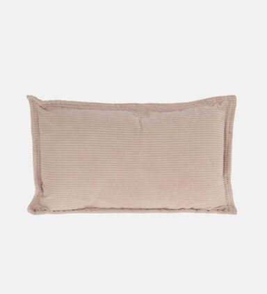 Corduroy Rectangular Plain Filled And Vaccumed Cushion