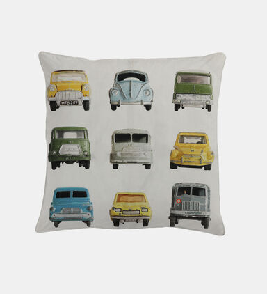 Cars Printed Throw Cushion