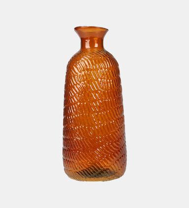 Glass Engraved Vase