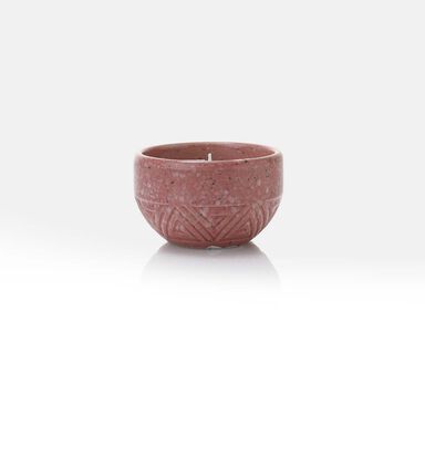 Citronella Ceramic Round Candle