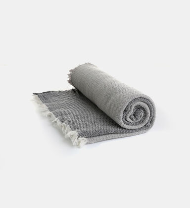 Carpi Wool Cotton Blend Throw