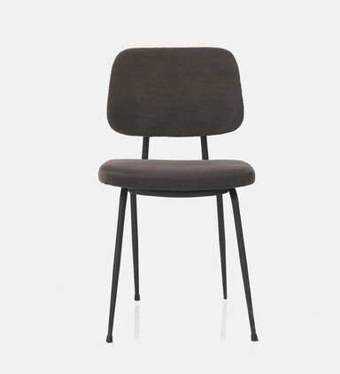 Toli Metal Velvet Dining Chair