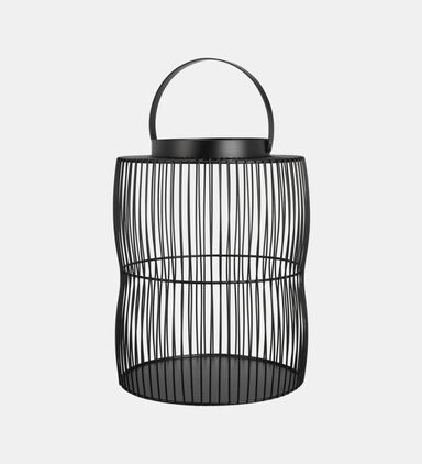 Metal Handled Cage Lantern