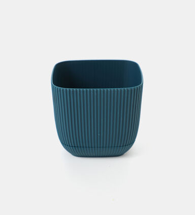 Square Ribbed Flowerpot