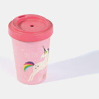 Bamboo Unicorn-print Travel Mug