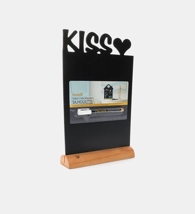 Kiss Table Chalkboard