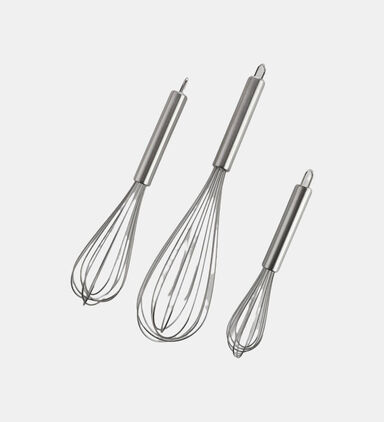 Stainless Steel Whisk 3-piece Set