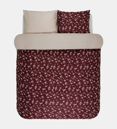 Zuri Wine Floral Bedding Set