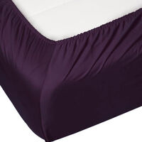 Cotton Satin Fitted Bed Sheet