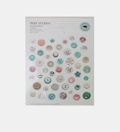 Buttons Mixed Wall Sticker