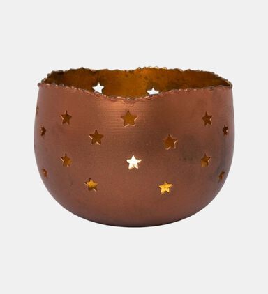 Stars Cut Out Tealight Holder