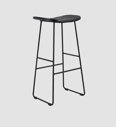 Tripas Wood Matt Stool