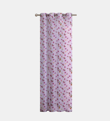 Butterfly Print Bathroom Curtain