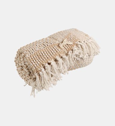 Melange Fringed Throw