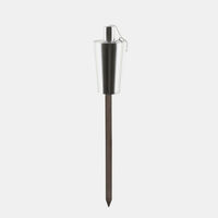 Mini Wood Stainless Steel Garden Torch