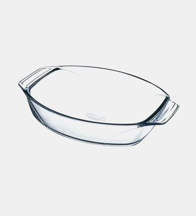 Irresistible Glass Oval Roaster 30x21 Cm