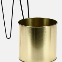 Medium Metal Flower Pot