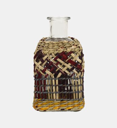 Seagrass Glass Bottle Decorative