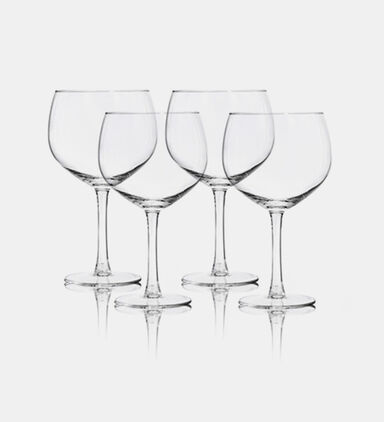 Angled Wine Glass 4-piece Set