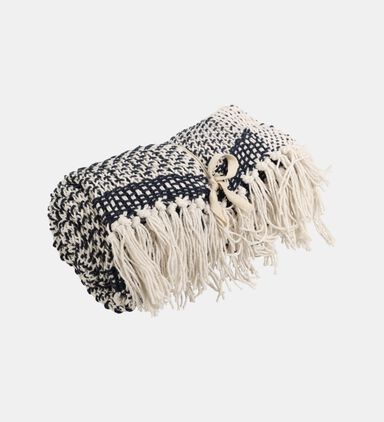 Melange Fringed Throw