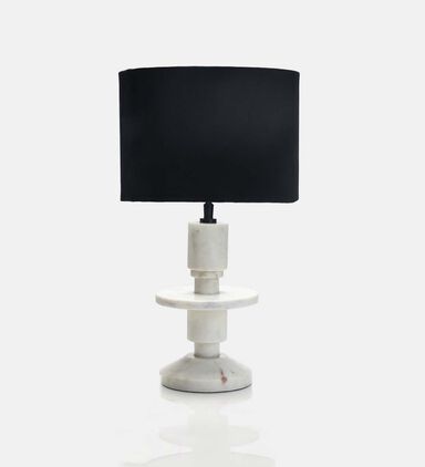 Lattoo Drum Marble Table Lamp