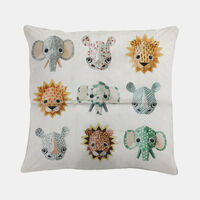 Cool Wild Animals Printed Vacuumed And Filled Cushion