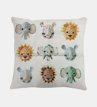 Cool Wild Animals Printed Vacuumed And Filled Cushion