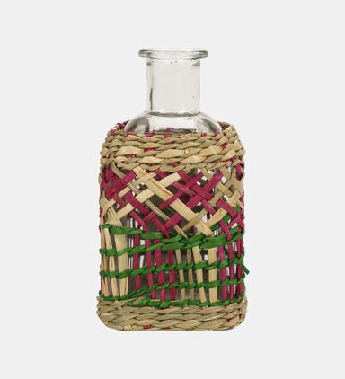 Seagrass Glass Bottle Decorative