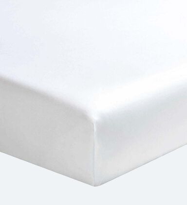 Teo Cotton Satin Fitted Bed Sheet