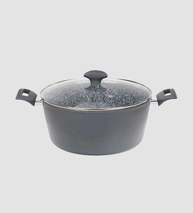 Granite Glass Stockpot