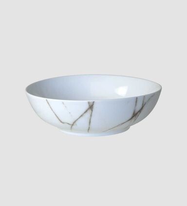 Porcelain Marble Salad Bowl 24 Cm